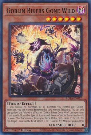Goblin Bikers Gone Wild [ROTA-EN012] Super Rare - Yu-Gi-Oh! - Card Brawlers | Quebec | Canada |