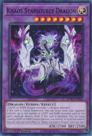 Khaos Starsource Dragon [ROTA-EN034] Common - Yu-Gi-Oh! - Card Brawlers | Quebec | Canada |