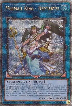 Mermail King - Neptabyss (Quarter Century Secret Rare) [ROTA-EN046] Quarter Century Secret Rare - Yu-Gi-Oh! - Card Brawlers | Quebec | Canada |