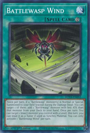 Battlewasp Wind [ROTA-EN052] Common - Yu-Gi-Oh! - Card Brawlers | Quebec | Canada |