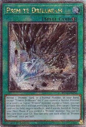 Primite Drillbeam (Quarter Century Secret Rare) [ROTA-EN060] Quarter Century Secret Rare - Yu-Gi-Oh! - Card Brawlers | Quebec | Canada |