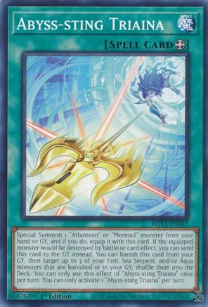 Abyss-sting Triaina [ROTA-EN062] Common - Yu-Gi-Oh! - Card Brawlers | Quebec | Canada |
