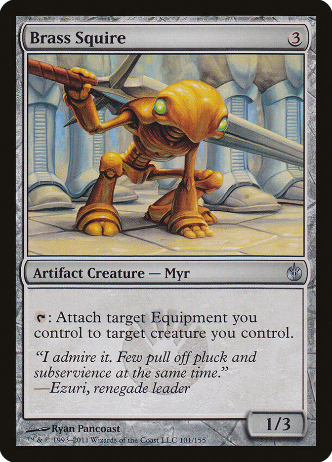 Brass Squire [Mirrodin Besieged] - Magic: The Gathering - Card Brawlers | Quebec | Canada |