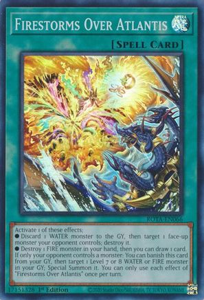 Firestorms Over Atlantis [ROTA-EN066] Super Rare - Yu-Gi-Oh! - Card Brawlers | Quebec | Canada |