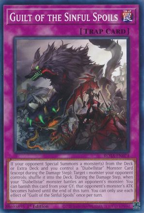 Guilt of the Sinful Spoils [ROTA-EN074] Common - Yu-Gi-Oh! - Card Brawlers | Quebec | Canada |