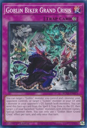 Goblin Biker Grand Crisis [ROTA-EN075] Common - Yu-Gi-Oh! - Card Brawlers | Quebec | Canada |