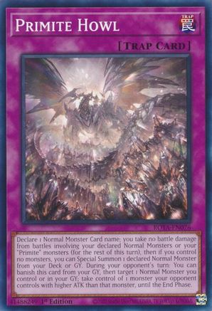 Primite Howl [ROTA-EN076] Common - Yu-Gi-Oh! - Card Brawlers | Quebec | Canada |