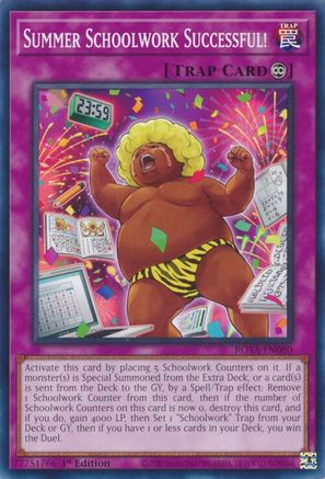 Summer Schoolwork Successful! [ROTA-EN080] Common - Yu-Gi-Oh! - Card Brawlers | Quebec | Canada |