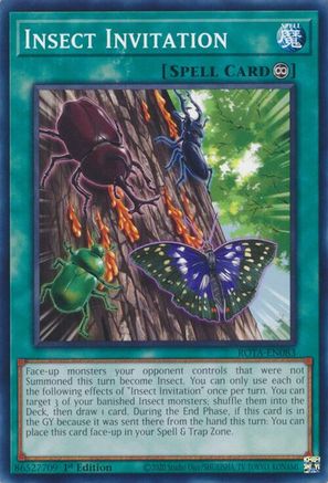 Insect Invitation [ROTA-EN083] Common - Yu-Gi-Oh! - Card Brawlers | Quebec | Canada |