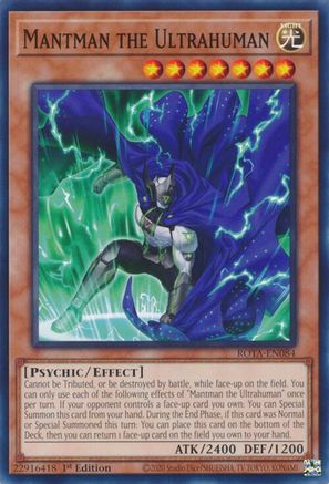 Mantman the Ultrahuman [ROTA-EN084] Common - Yu-Gi-Oh! - Card Brawlers | Quebec | Canada |