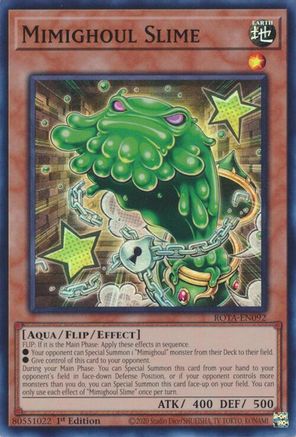 Mimighoul Slime [ROTA-EN092] Super Rare - Yu-Gi-Oh! - Card Brawlers | Quebec | Canada |