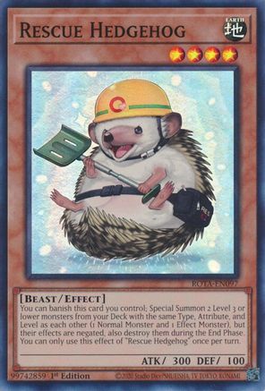 Rescue Hedgehog [ROTA-EN097] Super Rare - Yu-Gi-Oh! - Card Brawlers | Quebec | Canada |