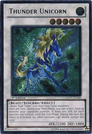 Thunder Unicorn [DREV-EN040] Ultimate Rare - Yu-Gi-Oh! - Card Brawlers | Quebec | Canada |