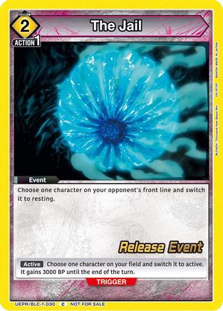 The Jail (UEPR/BLC-1-030) - UE01BT BLEACH ThousandYear Blood War Release Event Cards - UE01BT: BLEACH: Thousand-Year Blood War Release Event Cards - Card Brawlers | Quebec | Canada |