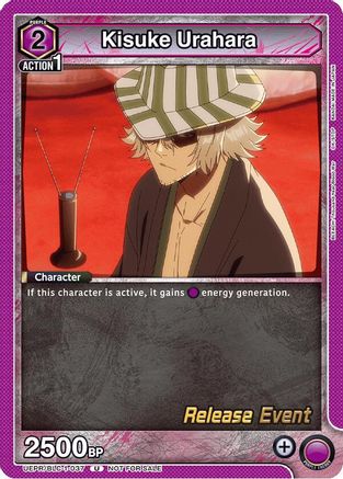 Kisuke Urahara (037) (UEPR/BLC-1-037) - UE01BT BLEACH ThousandYear Blood War Release Event Cards - UE01BT: BLEACH: Thousand-Year Blood War Release Event Cards - Card Brawlers | Quebec | Canada |