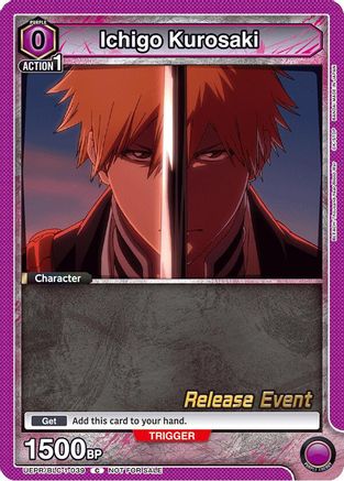 Ichigo Kurosaki (039) (UEPR/BLC-1-039) - UE01BT BLEACH ThousandYear Blood War Release Event Cards - UE01BT: BLEACH: Thousand-Year Blood War Release Event Cards - Card Brawlers | Quebec | Canada |