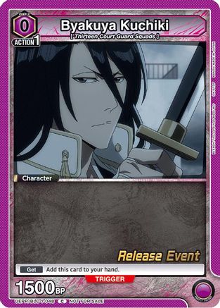 Byakuya Kuchiki (048) (UEPR/BLC-1-048) - UE01BT BLEACH ThousandYear Blood War Release Event Cards - UE01BT: BLEACH: Thousand-Year Blood War Release Event Cards - Card Brawlers | Quebec | Canada |