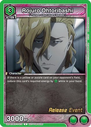 Rojuro Ohtoribashi (UEPR/BLC-1-073) - UE01BT BLEACH ThousandYear Blood War Release Event Cards - UE01BT: BLEACH: Thousand-Year Blood War Release Event Cards - Card Brawlers | Quebec | Canada |