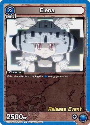 Elena (UEPR/HTR-1-003) - UE02BT HUNTER X HUNTER Release Event Cards - UE02BT: HUNTER X HUNTER Release Event Cards - Card Brawlers | Quebec | Canada |