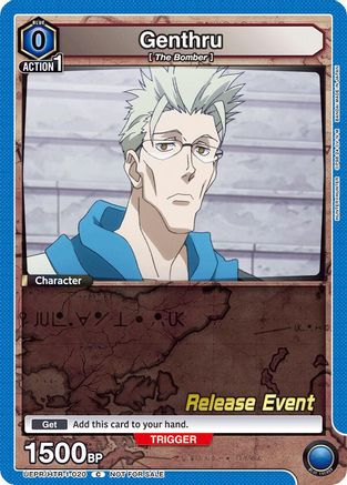 Genthru (020) (UEPR/HTR-1-020) - UE02BT HUNTER X HUNTER Release Event Cards - UE02BT: HUNTER X HUNTER Release Event Cards - Card Brawlers | Quebec | Canada |