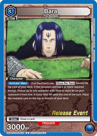 Bara (UEPR/HTR-1-025) - UE02BT HUNTER X HUNTER Release Event Cards - UE02BT: HUNTER X HUNTER Release Event Cards - Card Brawlers | Quebec | Canada |