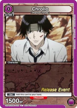 Chrollo (035) (UEPR/HTR-1-035) - UE02BT HUNTER X HUNTER Release Event Cards - UE02BT: HUNTER X HUNTER Release Event Cards - Card Brawlers | Quebec | Canada |