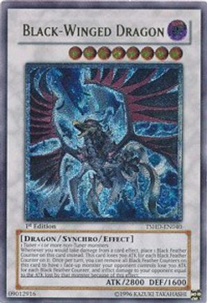 Black-Winged Dragon [TSHD-EN040] Ultimate Rare - Yu-Gi-Oh! - Card Brawlers | Quebec | Canada |