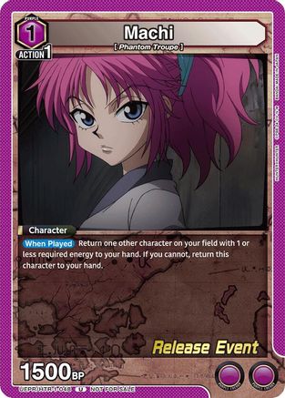 Machi (UEPR/HTR-1-048) - UE02BT HUNTER X HUNTER Release Event Cards