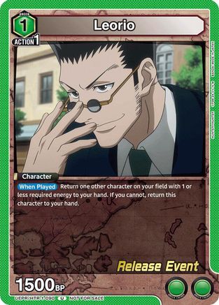 Leorio (090) (UEPR/HTR-1-090) - UE02BT HUNTER X HUNTER Release Event Cards - UE02BT: HUNTER X HUNTER Release Event Cards - Card Brawlers | Quebec | Canada |