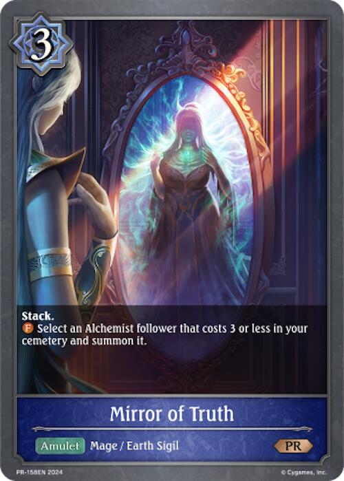 Mirror of Truth (PR-158EN) [Shadowverse: Evolve Bundles] - Bushiroad - Card Brawlers | Quebec | Canada |