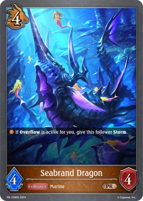 Seabrand Dragon (PR-159EN) [Shadowverse: Evolve Bundles] - Bushiroad - Card Brawlers | Quebec | Canada |