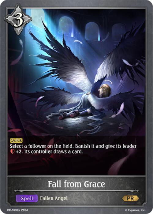 Fall from Grace (PR-163EN) [Shadowverse: Evolve Bundles] - Bushiroad - Card Brawlers | Quebec | Canada |