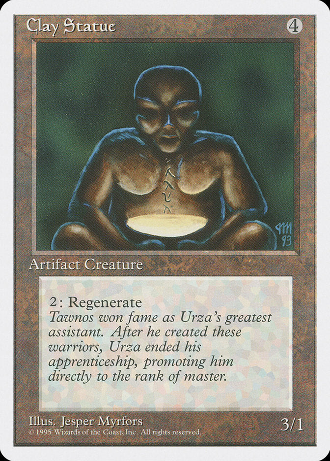 Clay Statue [Fourth Edition] - Magic: The Gathering - Card Brawlers | Quebec | Canada |