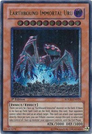 Earthbound Immortal Uru [SOVR-EN025] Ultimate Rare - Yu-Gi-Oh! - Card Brawlers | Quebec | Canada |