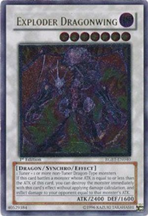 Exploder Dragonwing [RGBT-EN040] Ultimate Rare - Yu-Gi-Oh! - Card Brawlers | Quebec | Canada |