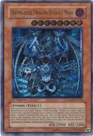Doomkaiser Dragon/Assault Mode [CRMS-EN019] Ultimate Rare - Yu-Gi-Oh! - Card Brawlers | Quebec | Canada |