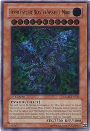 Hyper Psychic Blaster/Assault Mode [CRMS-EN020] Ultimate Rare - Yu-Gi-Oh! - Card Brawlers | Quebec | Canada |