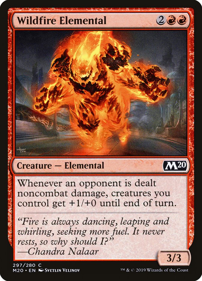 Wildfire Elemental [Core Set 2020] - Magic: The Gathering - Card Brawlers | Quebec | Canada |