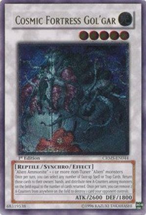 Cosmic Fortress Gol'Gar [CRMS-EN044] Ultimate Rare - Yu-Gi-Oh! - Card Brawlers | Quebec | Canada |