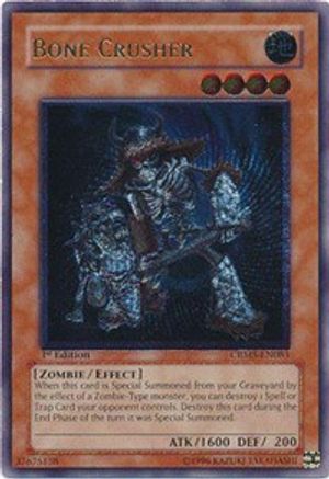 Bone Crusher [CRMS-EN083] Ultimate Rare - Yu-Gi-Oh! - Card Brawlers | Quebec | Canada |