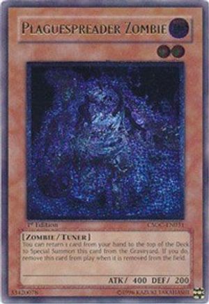 Plaguespreader Zombie (UTR) [CSOC-EN031] Ultimate Rare - Yu-Gi-Oh! - Card Brawlers | Quebec | Canada |