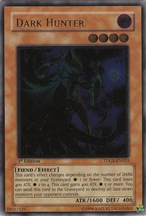 Dark Hunter [TDGS-EN033] Ultimate Rare - Yu-Gi-Oh! - Card Brawlers | Quebec | Canada |