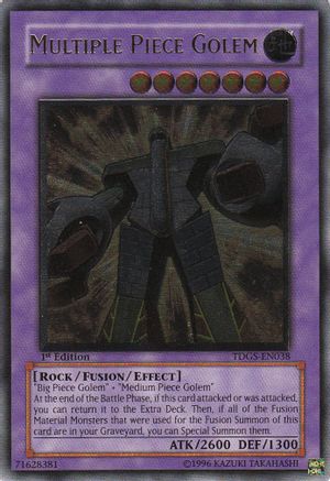 Multiple Piece Golem [TDGS-EN038] Ultimate Rare - Yu-Gi-Oh! - Card Brawlers | Quebec | Canada |
