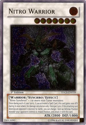 Nitro Warrior [TDGS-EN039] Ultimate Rare - Yu-Gi-Oh! - Card Brawlers | Quebec | Canada |