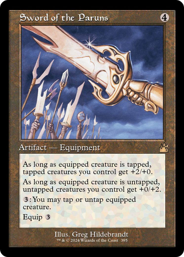 Sword of the Paruns (Retro Frame) [Ravnica Remastered] - Magic: The Gathering - Card Brawlers | Quebec | Canada |