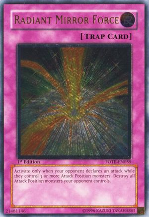 Radiant Mirror Force [FOTB-EN055] Ultimate Rare - Yu-Gi-Oh! - Card Brawlers | Quebec | Canada |