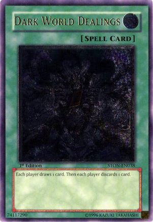 Dark World Dealings [STON-EN038] Ultimate Rare - Yu-Gi-Oh! - Card Brawlers | Quebec | Canada |