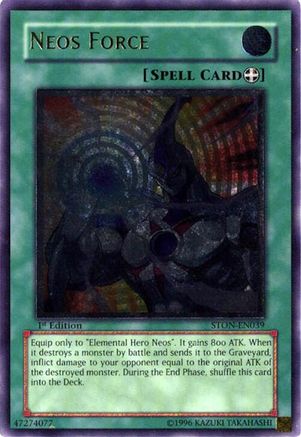 Neos Force [STON-EN039] Ultimate Rare - Yu-Gi-Oh! - Card Brawlers | Quebec | Canada |