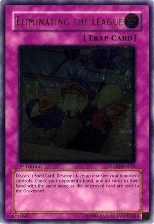 Eliminating the League [STON-EN052] Ultimate Rare - Yu-Gi-Oh! - Card Brawlers | Quebec | Canada |