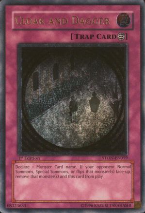 Cloak and Dagger [STON-EN059] Ultimate Rare - Yu-Gi-Oh! - Card Brawlers | Quebec | Canada |